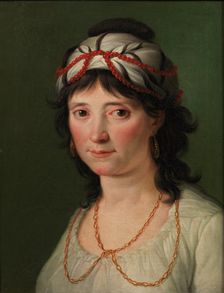 Portrait of a Lady, c1810. Creator: Zacarias Gonzalez Velazquez