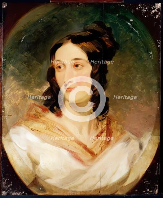 Portrait of a Lady, c1838. Creator: John Phillip.