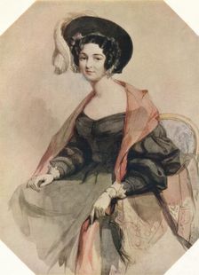 Portrait of a Lady c1855. Artist: John Absolon