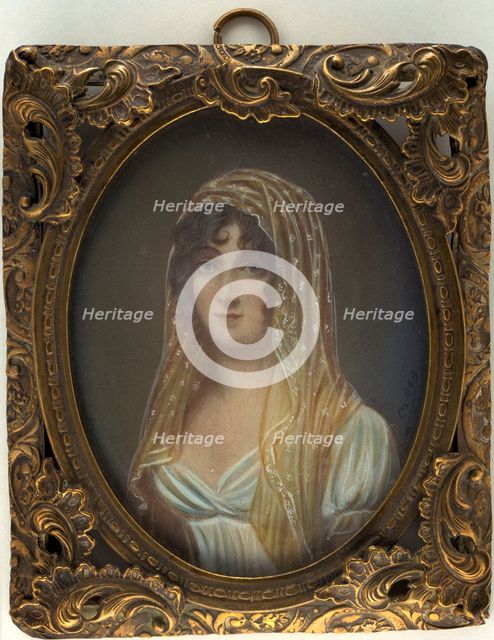Portrait of a lady, c1870s. Creator: Unknown.