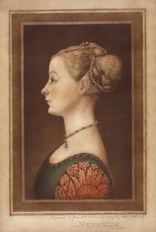 Portrait of a Lady, c1890s. Creator: Samuel Arlent Edwards