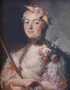 Portrait of a Lady c18th century. Artist: Le Chevalier