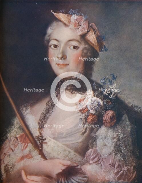 'Portrait of a Lady', c18th century. Artist: Le Chevalier