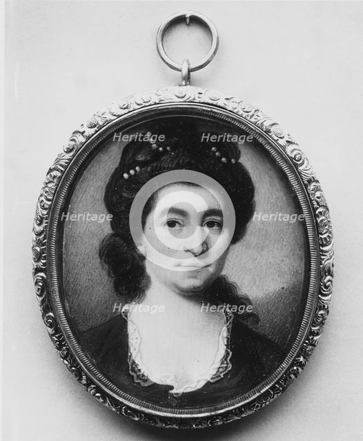 Portrait of a Lady, ca. 1785. Creator: Unknown.