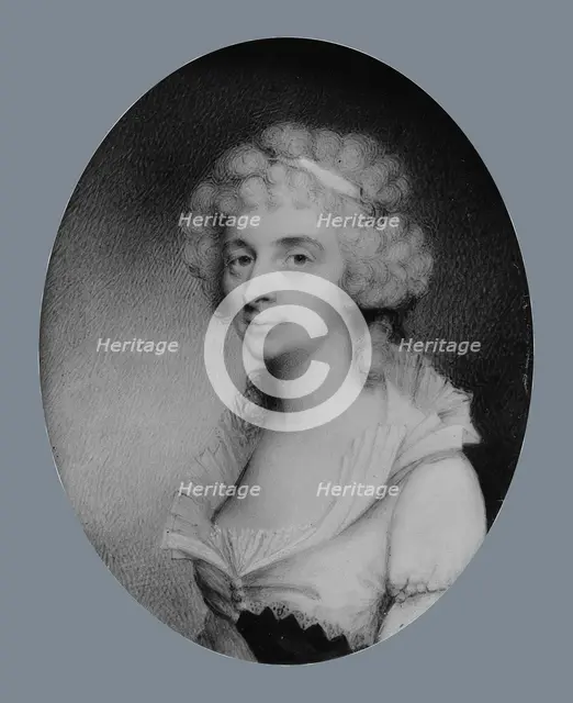 Portrait of a Lady, ca. 1795. Creator: Walter Robertson.