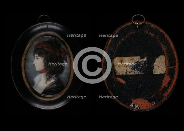 Portrait of a Lady, ca. 1800. Creator: Peter Edward Stroehling.