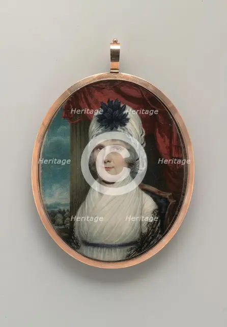 Portrait of a Lady, ca. 1800. Creator: Robert Field.