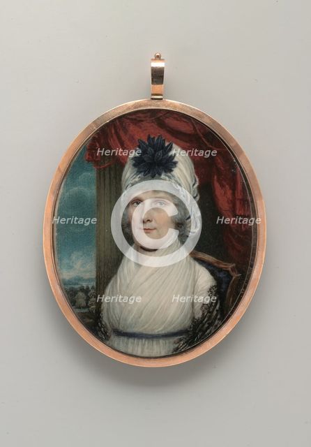 Portrait of a Lady, ca. 1800. Creator: Robert Field.