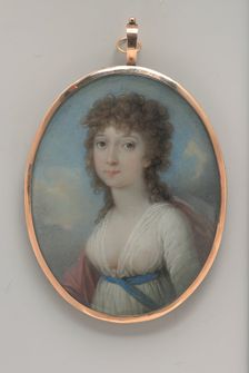 Portrait of a Lady, ca. 1805. Creator: Adolf Ulric Wertmüller