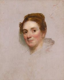 Portrait of a Lady, ca. 1820-1825. Creator: Gilbert Stuart