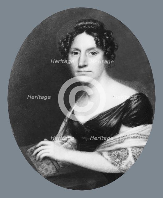 Portrait of a Lady, ca. 1820. Creator: Nathaniel Rogers.