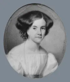 Portrait of a Lady, ca. 1830. Creator: George Harvey