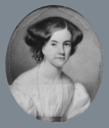 Portrait of a Lady, ca. 1830. Creator: George Harvey