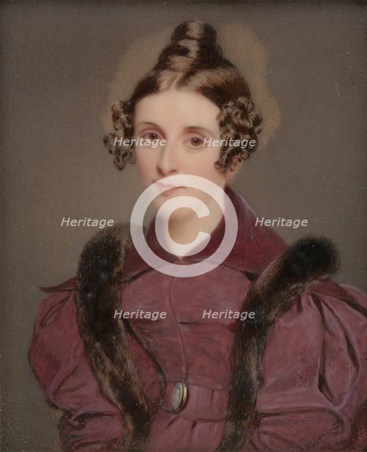 Portrait of a Lady, ca. 1835. Creator: Thomas Seir Cummings.