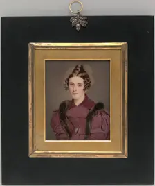Portrait of a Lady, ca. 1835. Creator: Thomas Seir Cummings