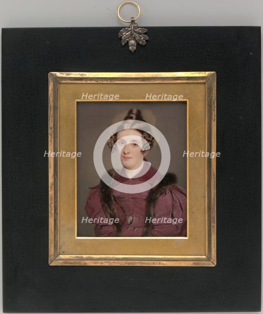 Portrait of a Lady, ca. 1835. Creator: Thomas Seir Cummings.