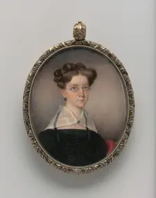 Portrait of a Lady, ca. 1835. Creator: Unknown