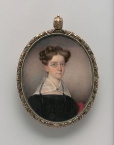 Portrait of a Lady, ca. 1835. Creator: Unknown