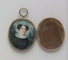 Portrait of a Lady, ca. 1835. Creator: Unknown