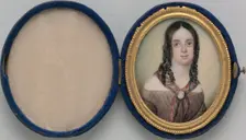 Portrait of a Lady, ca. 1845. Creator: Daniel F. Ames