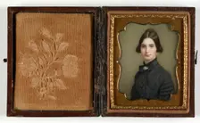 Portrait of a Lady, ca. 1850. Creator: Daniel F. Ames