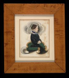 Portrait of a Lady, ca. 1850. Creator: James Sanford Ellsworth
