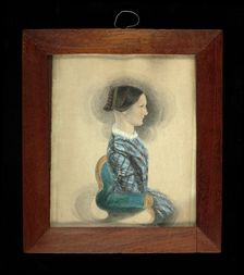 Portrait of a Lady, ca. 1850. Creator: James Sanford Ellsworth