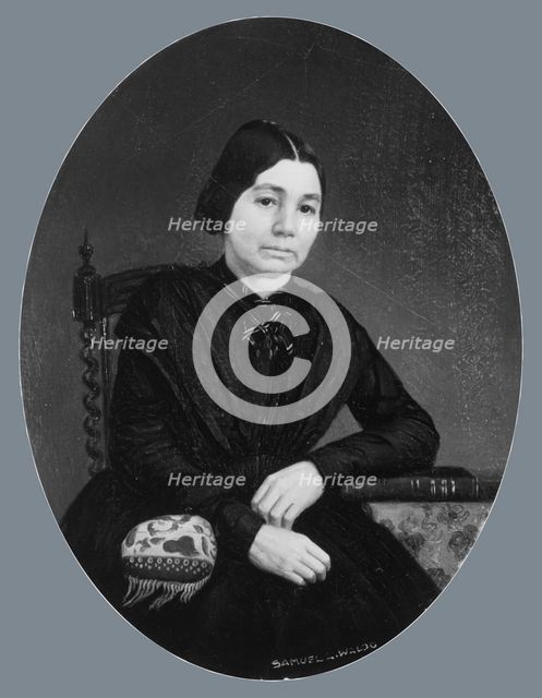 Portrait of a Lady, ca. 1850. Creator: Samuel Lovett Waldo.