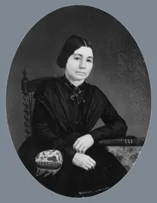 Portrait of a Lady, ca. 1850. Creator: Samuel Lovett Waldo