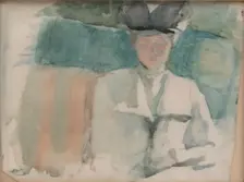 Portrait of a Lady, ca. 1898. Creator: Theodora W. Thayer