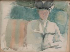 Portrait of a Lady, ca. 1898. Creator: Theodora W. Thayer