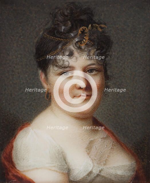 Portrait of a lady. Creator: Carl Isak Rylander.