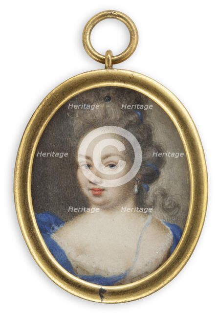 Portrait of a lady. Creator: Elias Brenner.