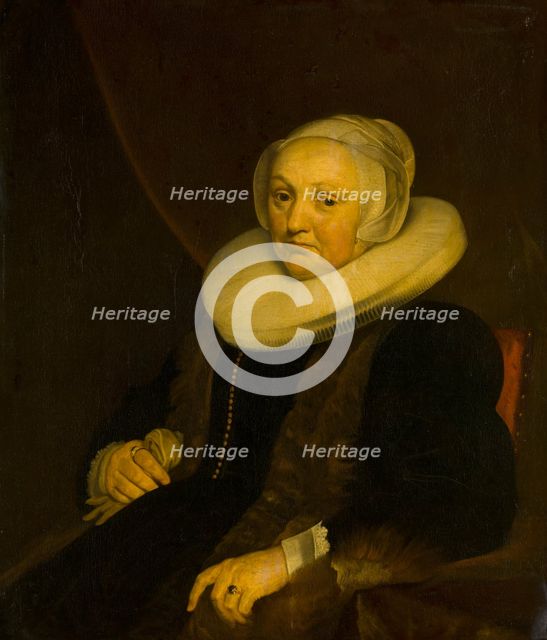 Portrait of a Lady. Creator: Jacob van Loo.