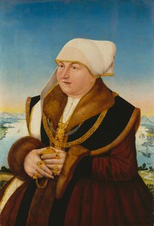Portrait of a Lady from the Stralenberg Family (?), c1545. Creator: Conrad Faber von Creuznach