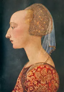 Portrait of a Lady in Red 1460-1470, (1934). Creator: Unknown