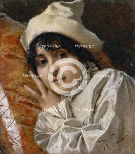 Portrait of a Lady, last quarter of 19th century. Creator: Roberto Fontana.
