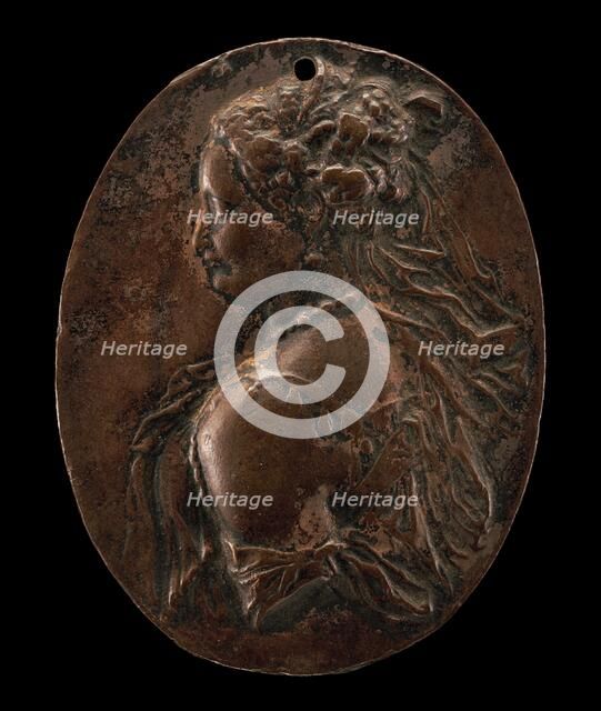 Portrait of a Lady, late 16th century. Creator: Alfonso Ruspagiari.