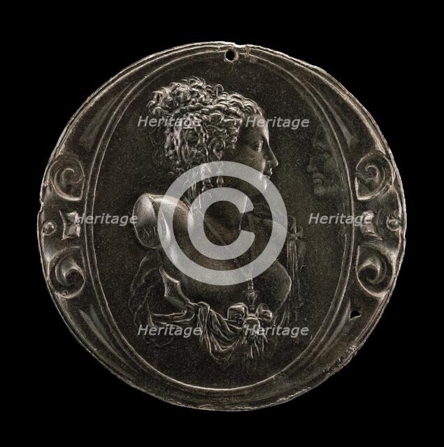 Portrait of a Lady, late 16th century. Creator: Alfonso Ruspagiari.