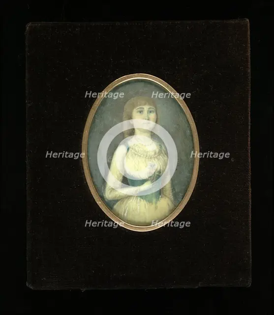 Portrait of a Lady, late 18th century. Creator: Unknown.