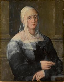 Portrait of a lady (Portrait of Vittoria Colonna), Early 1550s. Creator: Foschi, Pier Francesco di Jacopo (1502-1567)