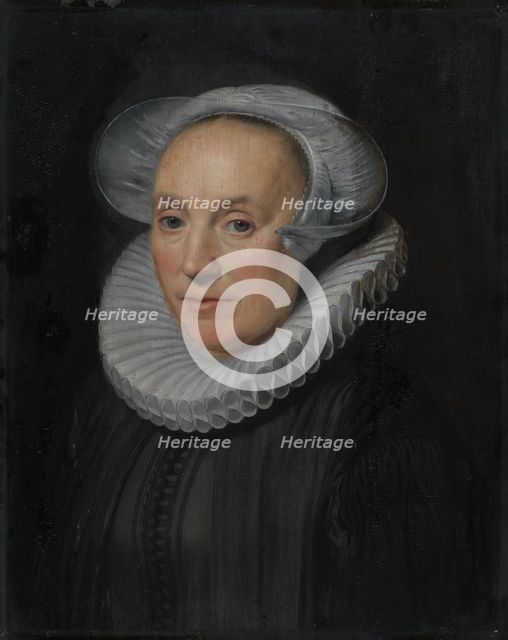 Portrait of a Lady, probably between 1610 and 1620. Creator: Michiel van Mierevelt.