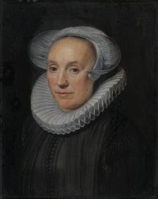 Portrait of a Lady, probably between 1610 and 1620. Creator: Michiel van Mierevelt
