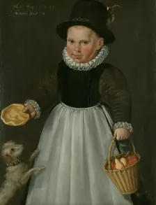 Portrait of a little Boy, 1581. Creator: Jacob Willemsz. Delff the Younger