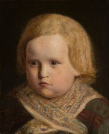Portrait of a Little Boy, 1855. Creator: Jan Matejko