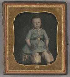 Portrait of a Little Boy, about 1850. Creator: Unknown