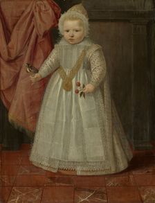 Portrait of a Little Boy, Possibly Louis of Nassau, 1604. Creator: Anon