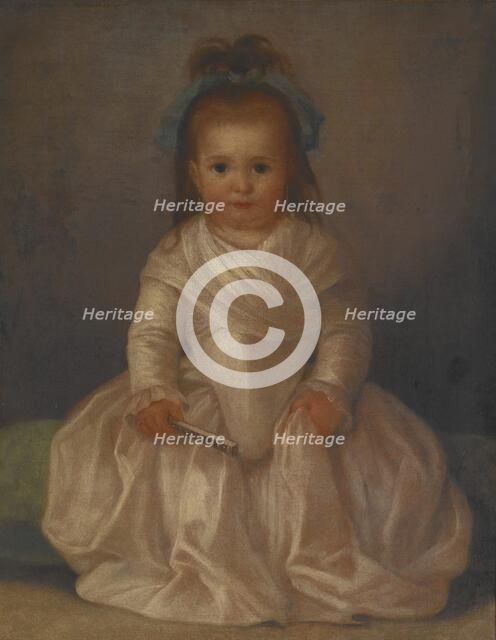 Portrait of a Little Girl, about 1788. Creator: Agustin Esteve y Marqués.