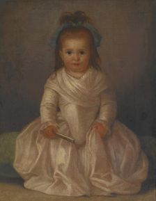 Portrait of a Little Girl, about 1788. Creator: Agustin Esteve y Marqués