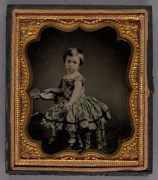 Portrait of a Little Girl, about 1860. Creator: Unknown